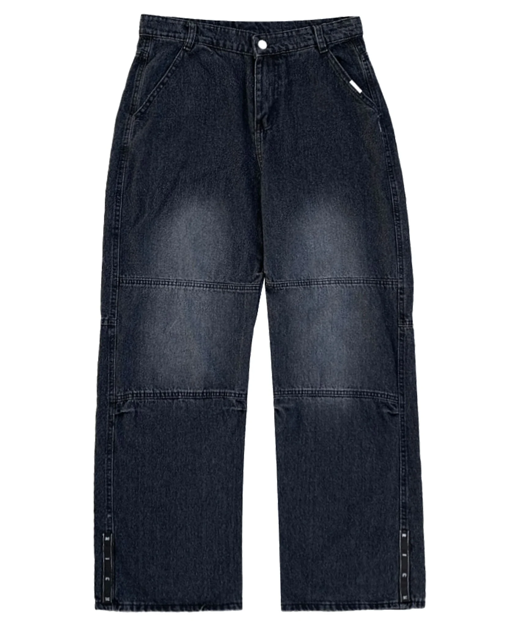 Quần Jean ống rộng streetwear